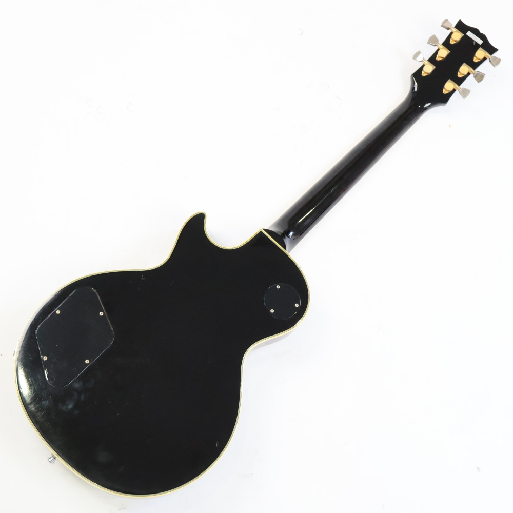 【中古】 エレキギター Orville LPC-75 EB オービル レスポールカスタム 寺田楽器製 Kシリアル 1990年製 リアピックアップ交換あり ボディバック画像