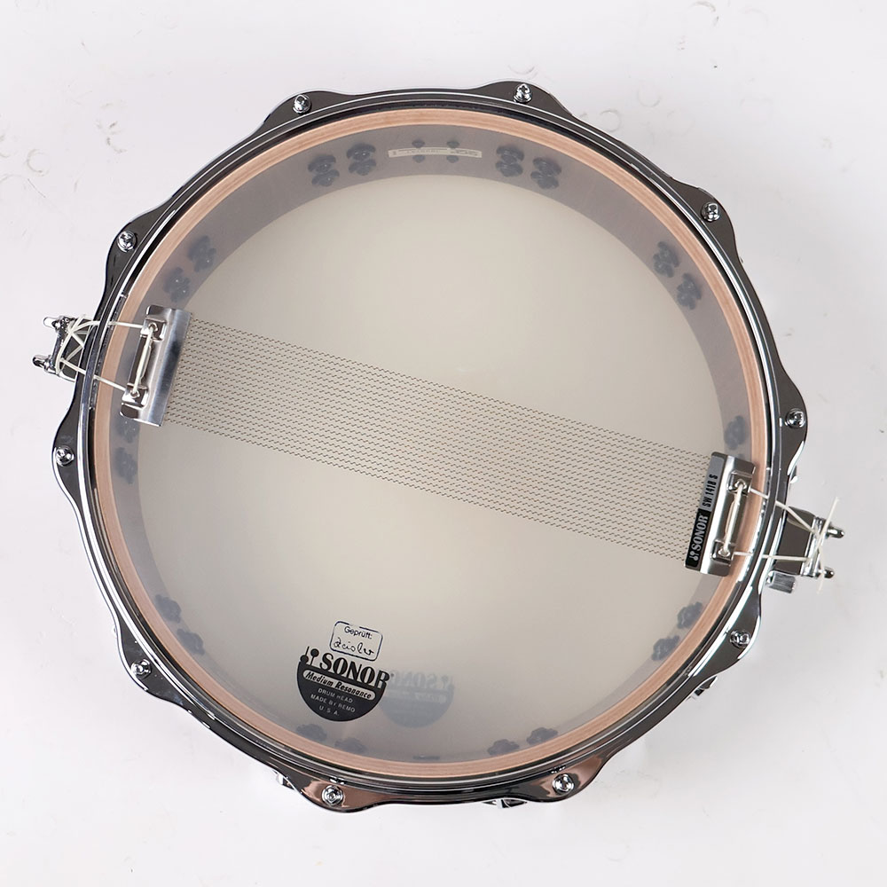 【中古】 スネアドラム ソナー SONOR SQ-1405SD-EHI PA Classical SQ2 Snare 14x5 Beech ビーチシェル 裏面