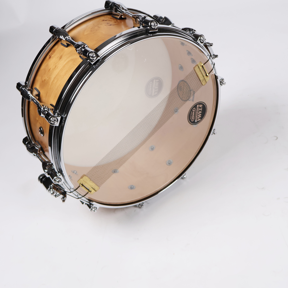 【中古】 TAMA タマ PMM146 STARPHONIC 14x6 メイプルシェル スネアドラム Made in Japan 日本製 スネアサイド