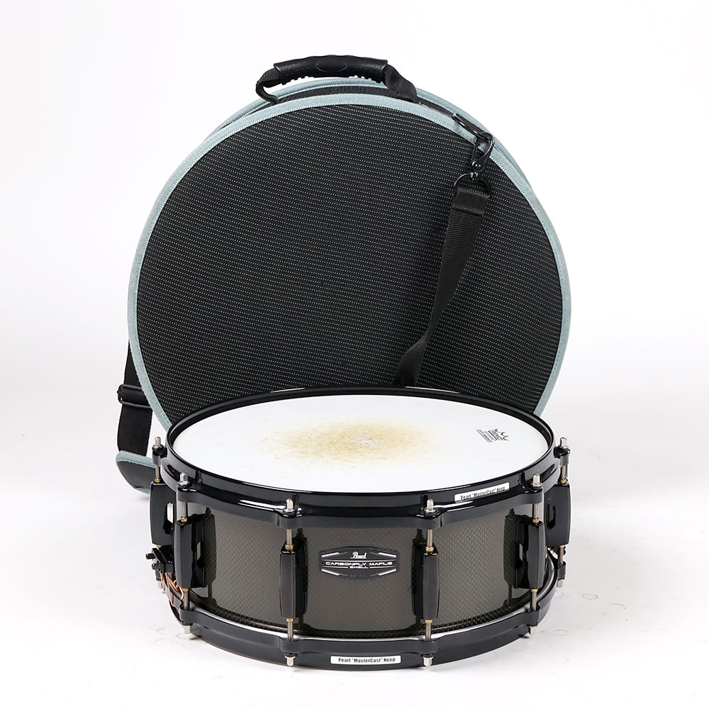 【中古】 スネアドラム パール Pearl CMN1455S/B Carbonply Maple 14x5.5