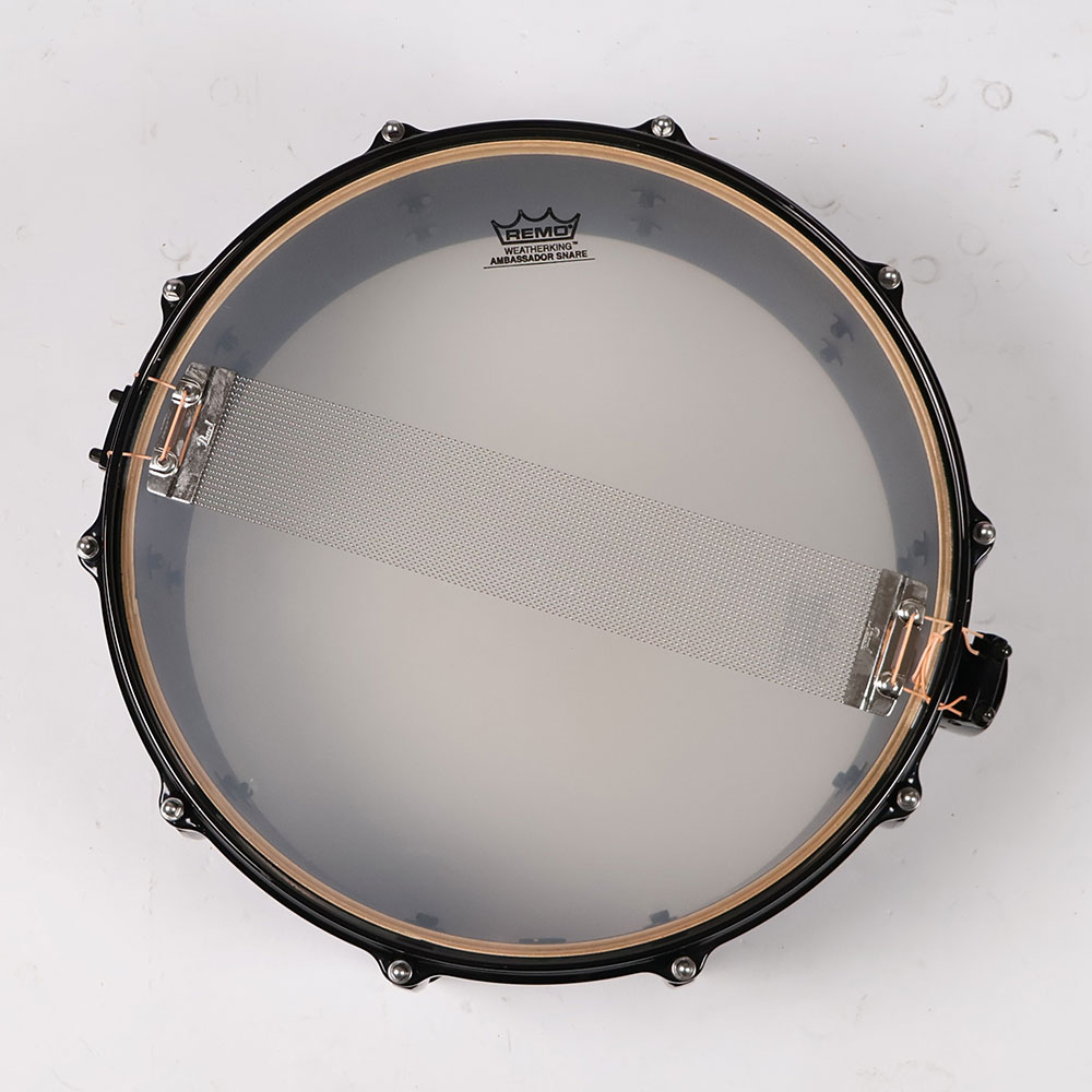 【中古】 スネアドラム パール Pearl CMN1455S/B Carbonply Maple 14x5.5 裏面