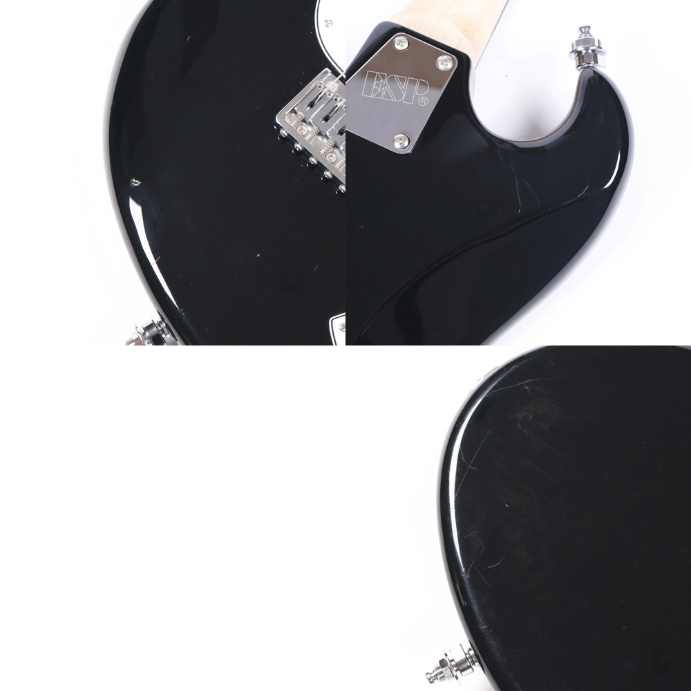 【中古】 エレキギター Edwards by ESP Platinum Edition ULTRATONE-SE Black エドワーズ ウルトラトーン Seymour Duncan SH-6(Distortion)ピックアップ搭載 傷