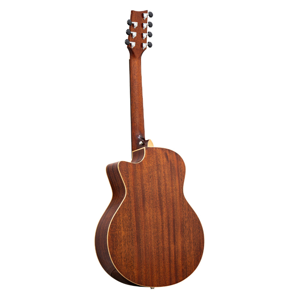 ELK STEEL 7 II Natural 7弦エレクトリックアコースティックギター ボディバック