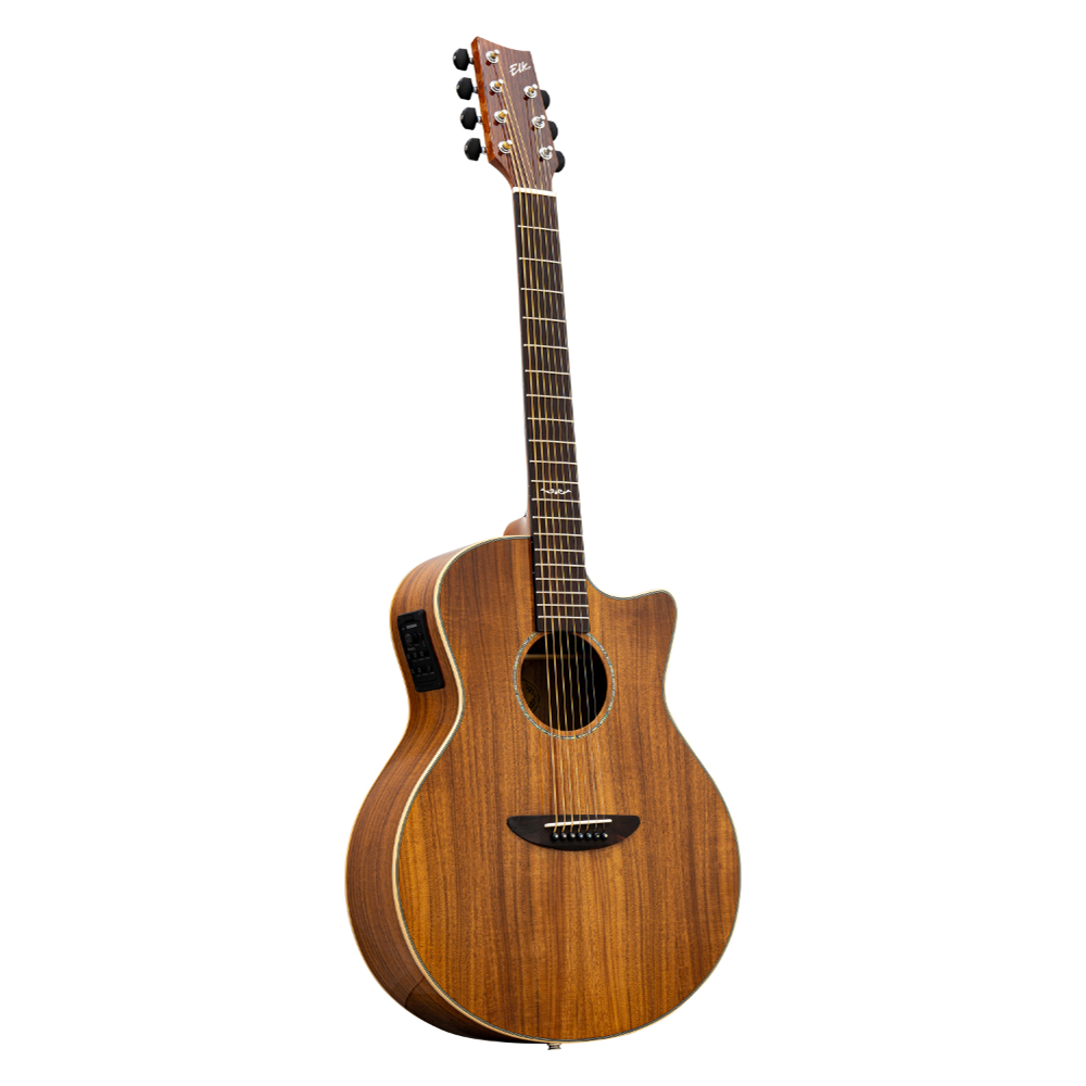 ELK STEEL 7 II Koa 7弦エレクトリックアコースティックギター