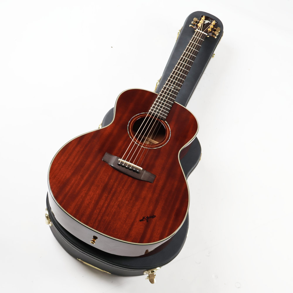 【中古】 アコースティックギター K.Yairi BM-90AM 2022年製 Kヤイリ オールマホガニー単板 エボニー指板 日本製 MADE IN JAPAN