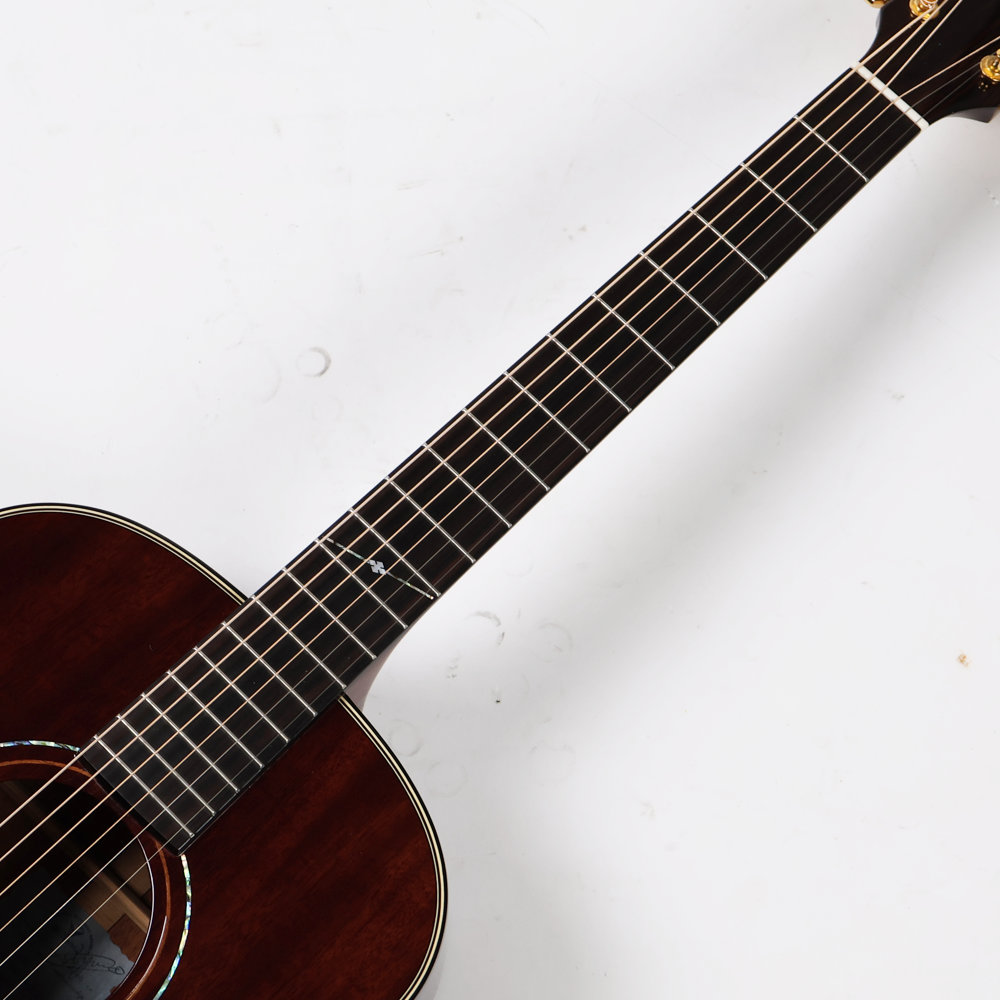 【中古】 アコースティックギター K.Yairi BM-90AM 2022年製 Kヤイリ オールマホガニー単板 エボニー指板 日本製 MADE IN JAPAN 指板