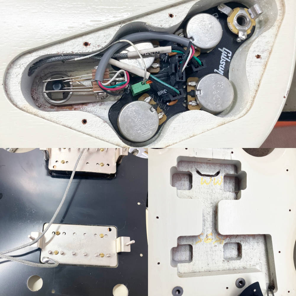 【中古】 エレキギター Gibson SG Special Worn White 2012年製 ギブソン SGスペシャル 内部