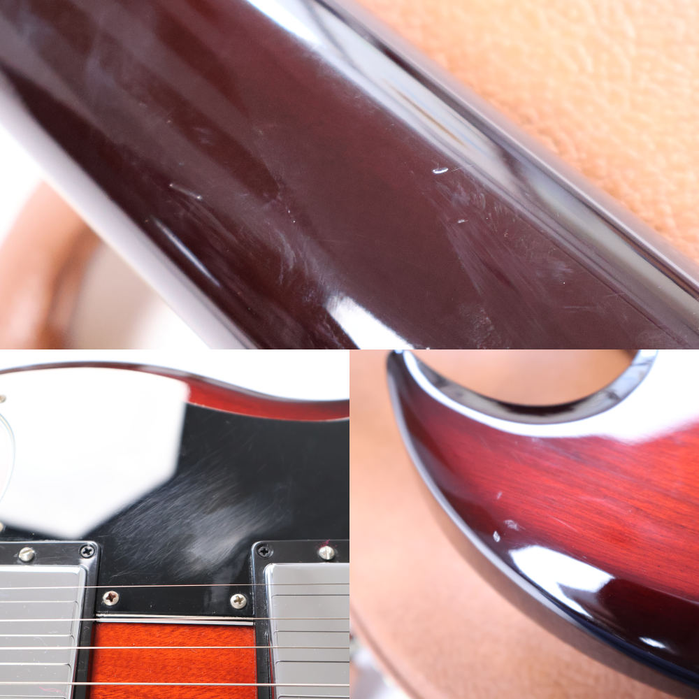 【中古】 エレキギター Gibson SG Standard 2017 T Dark Cherry Burst 2017年製 57クラシックピックアップ搭載 ギブソン SGスタンダード 傷