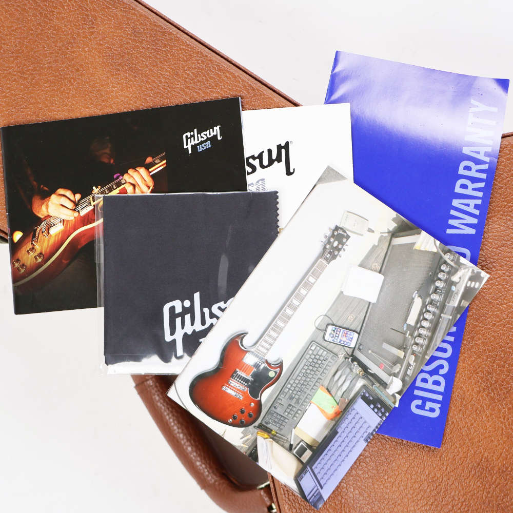 【中古】 エレキギター Gibson SG Standard 2017 T Dark Cherry Burst 2017年製 57クラシックピックアップ搭載 ギブソン SGスタンダード 付属品画像