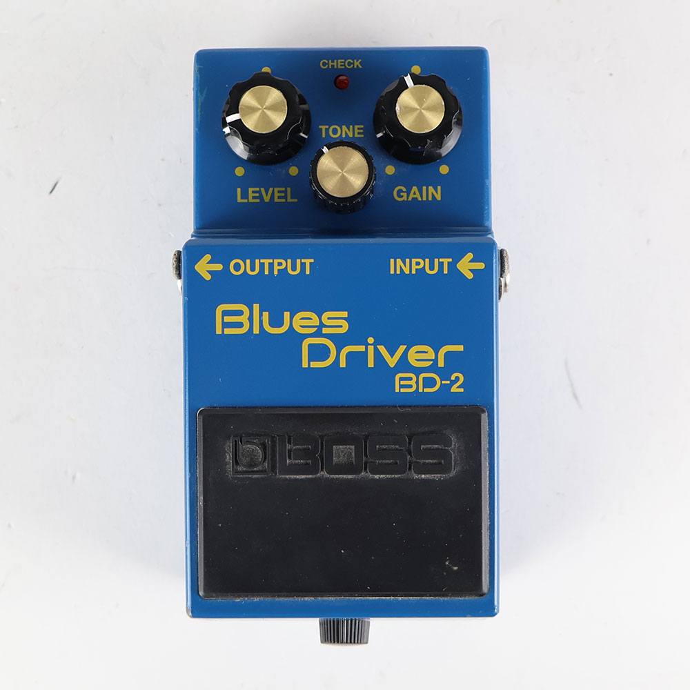 【中古】 ブルースドライバー エフェクター BOSS BD-2 Blues Driver ギターエフェクター オーバードライブ ブルドラ 正面