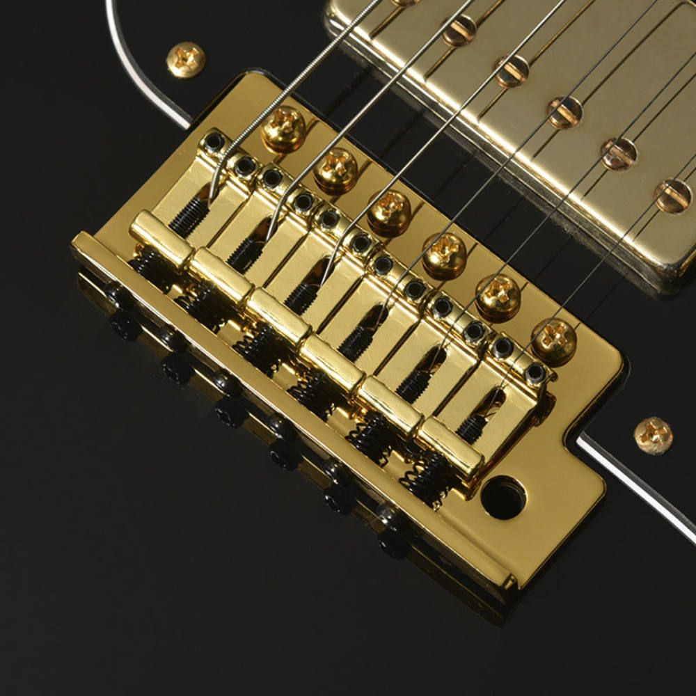 BACCHUS バッカス Global Series GS-HOLLOW-CTM BLK エレキギター ブリッジ部
