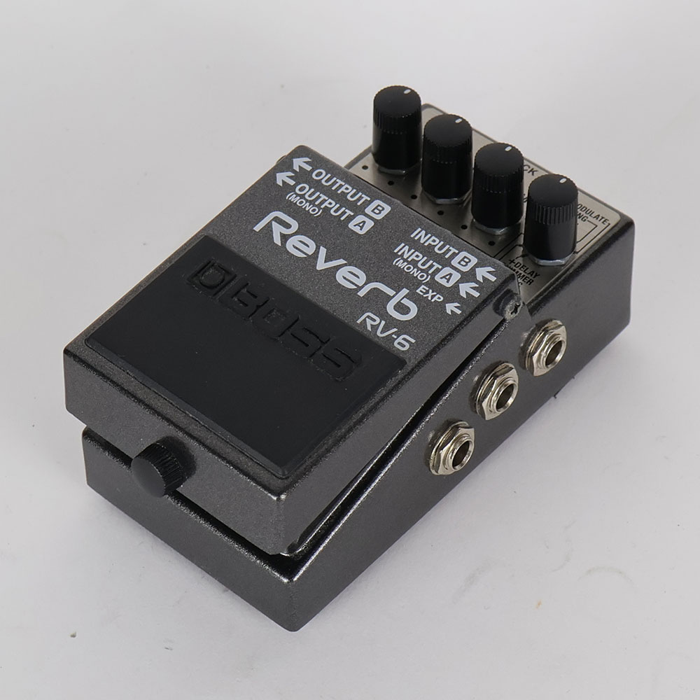 【中古】 リバーブ エフェクター BOSS ボス Reverb RV-6 ギターエフェクター 全体