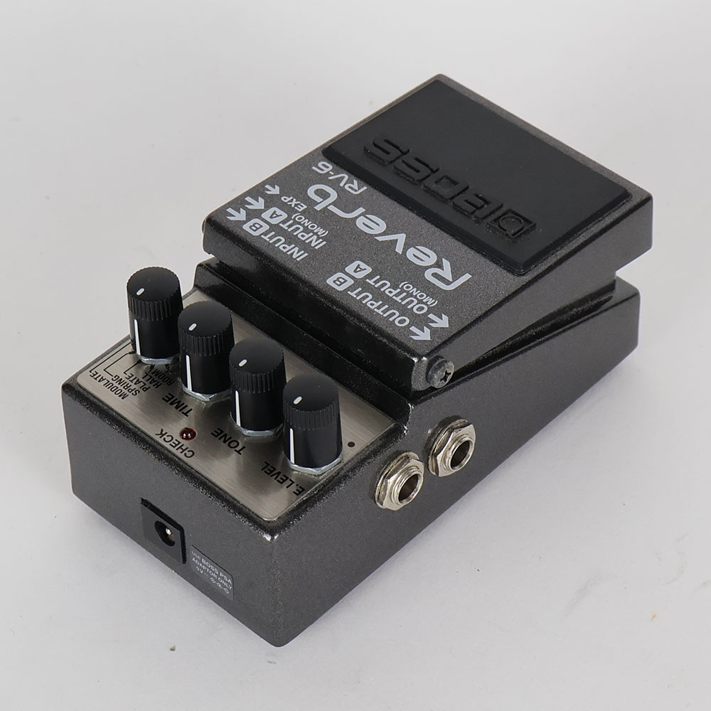 【中古】 リバーブ エフェクター BOSS ボス Reverb RV-6 ギターエフェクター 全体