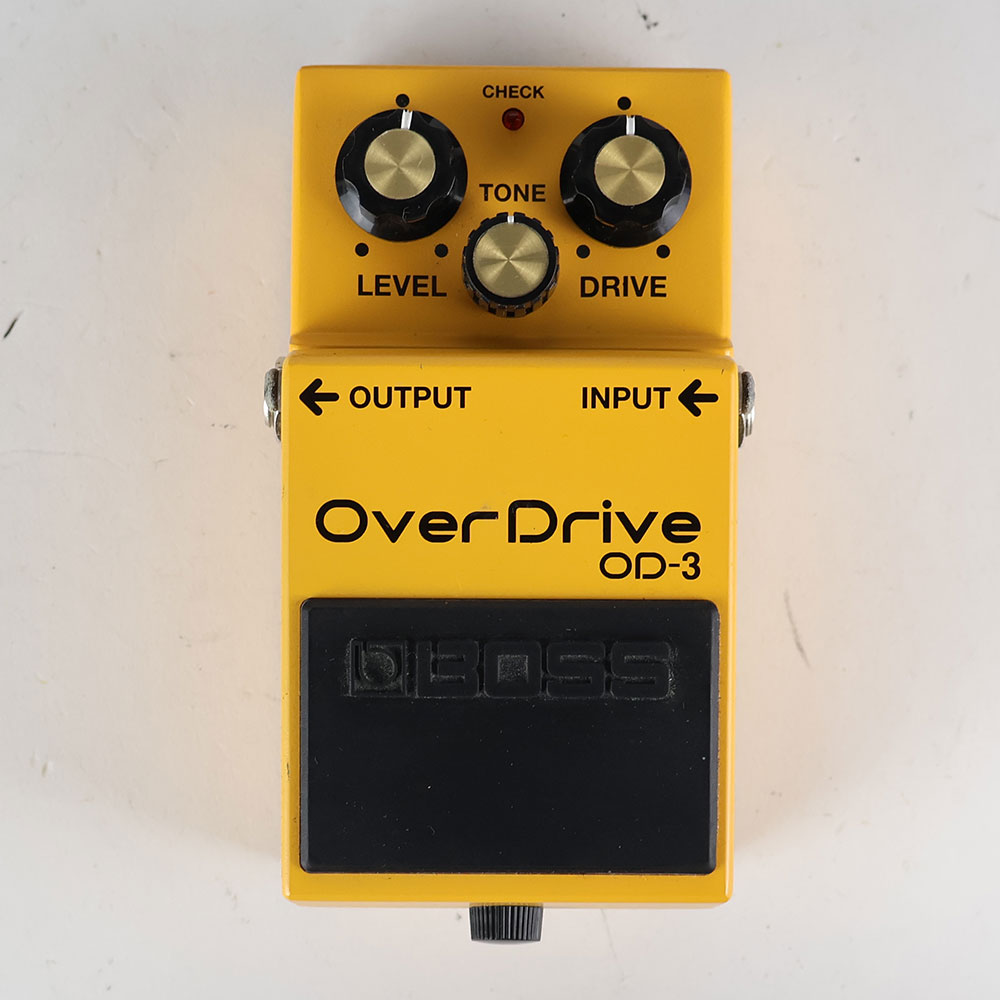 【中古】 オーバードライブ エフェクター BOSS OD-3 Over Drive ギターエフェクター 正面