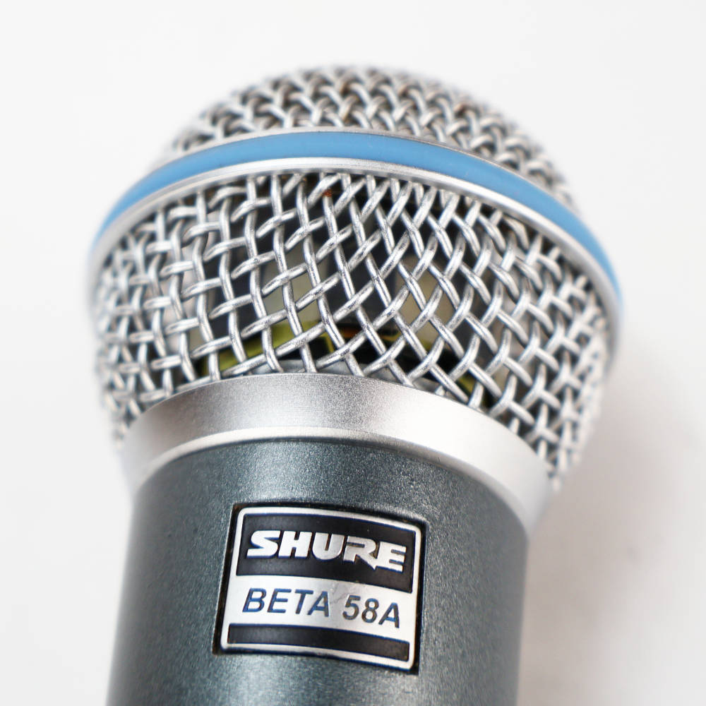 【中古】 マイク ダイナミックマイク シュアー SHURE BETA58A シュア マイクロフォン ベータゴッパ グリル