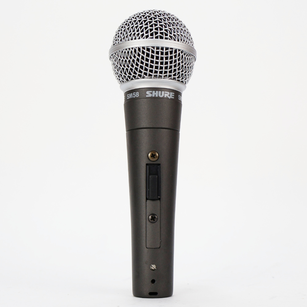 【中古】 マイク ダイナミックマイク SHURE SM58SE スイッチ付き シュアー 58 ゴッパ シュア 本体画像