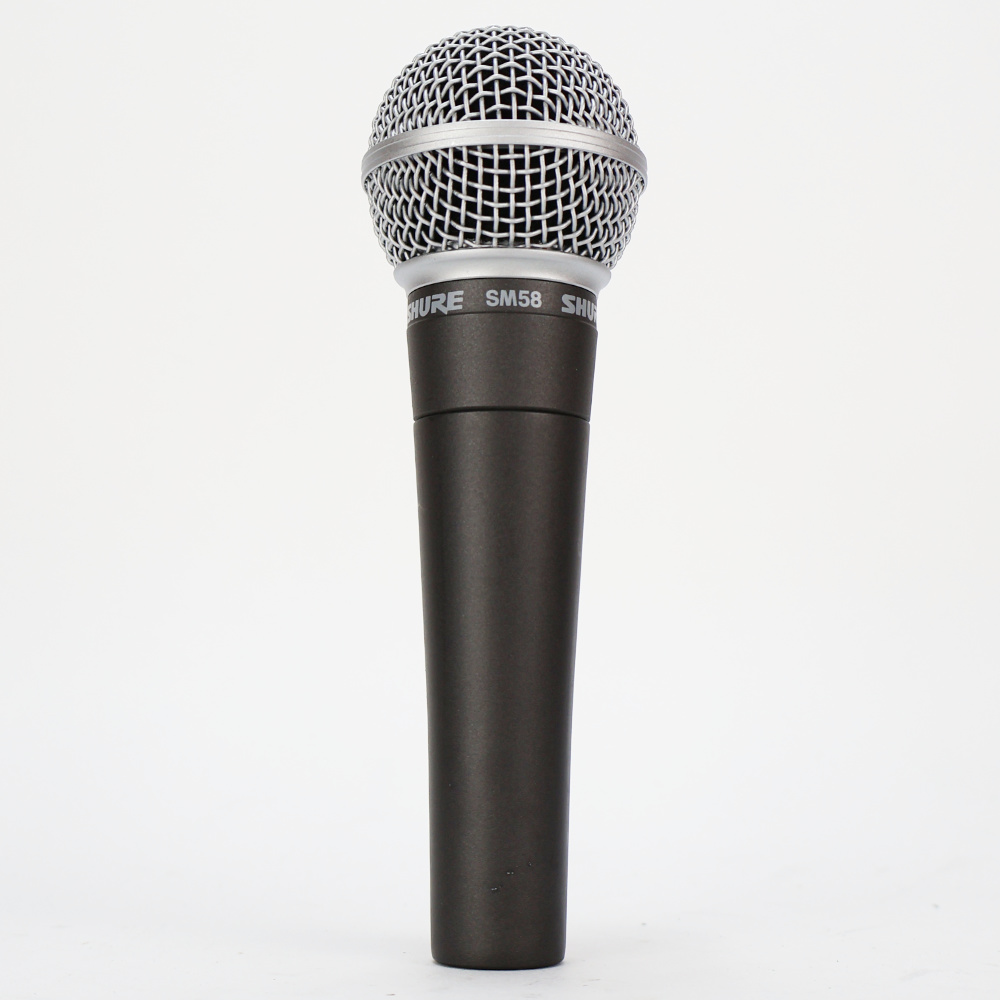 【中古】 マイク ダイナミックマイク SHURE SM58SE スイッチ付き シュアー 58 ゴッパ シュア 本体画像 裏