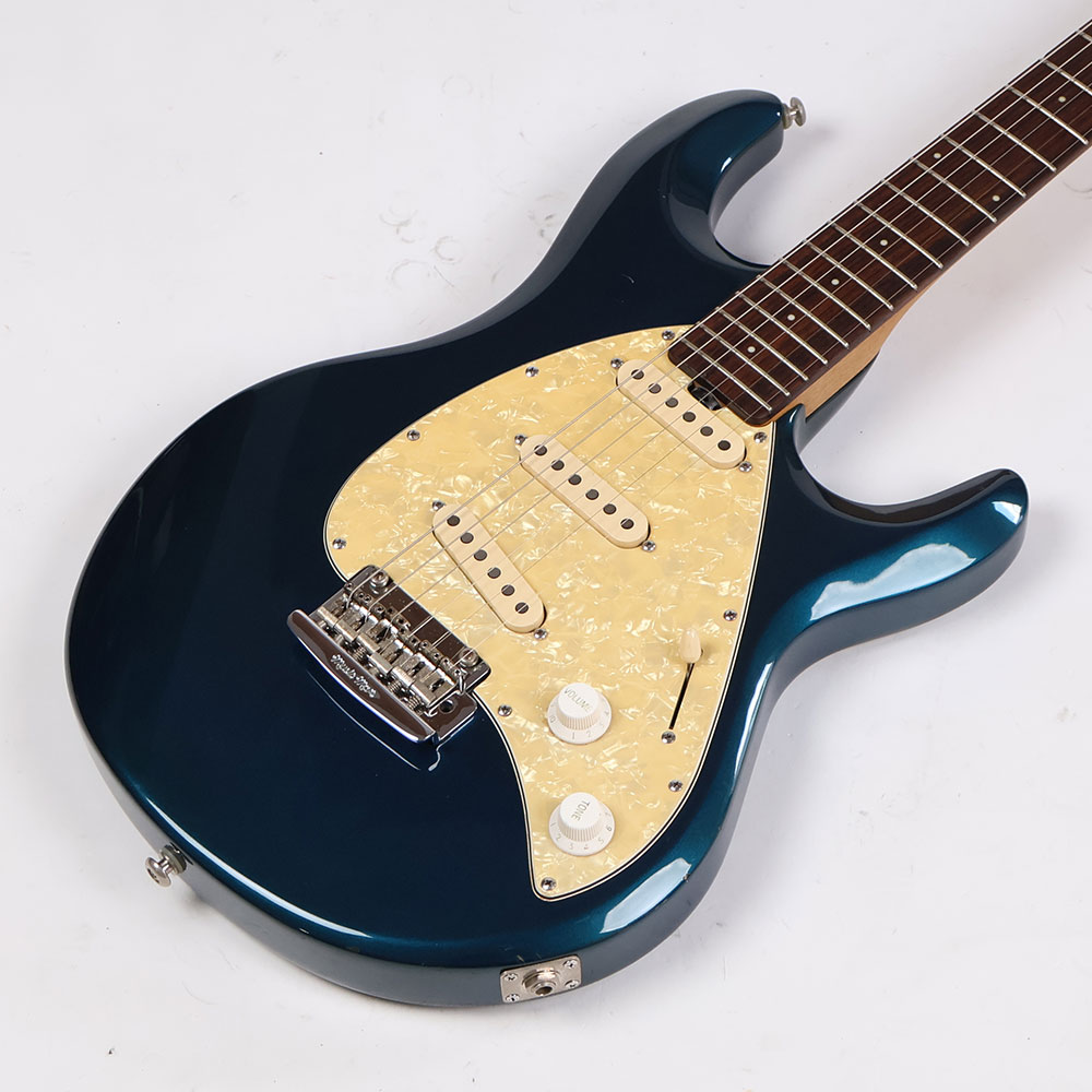【中古】 エレキギター Music Man Silhouette Special SSS Tremolo Blue Dawn 2002年製 ミュージックマン シルエット ボディ