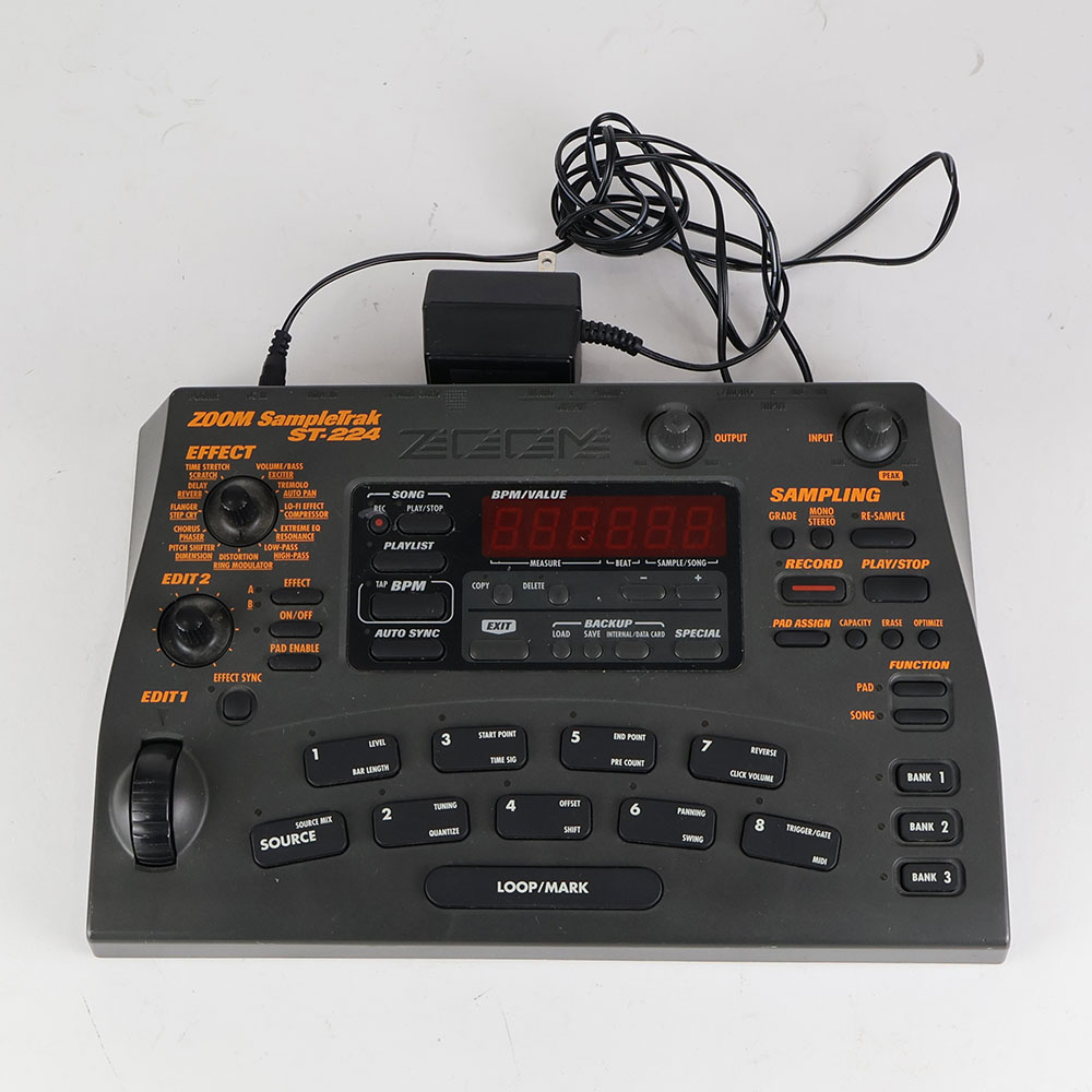 【中古】 サンプラー ズーム ZOOM ST-224 SampleTrak