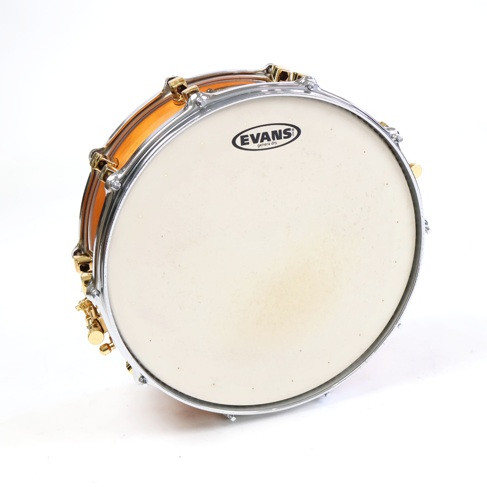 【中古】 スネアドラム ヤマハ YAMAHA MSD0115 VN Maple Custom 14x5.5 Made in Japan 詳細画像