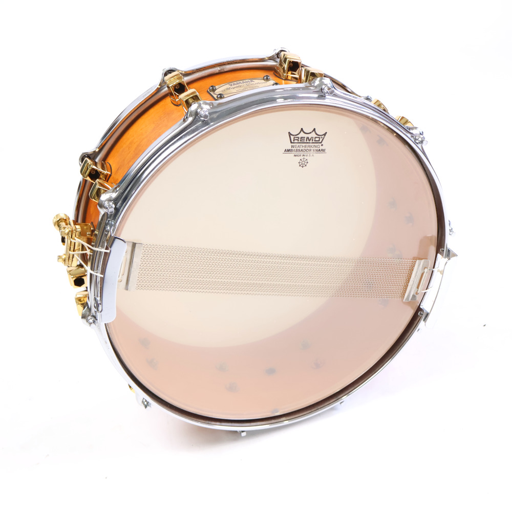 【中古】 スネアドラム ヤマハ YAMAHA MSD0115 VN Maple Custom 14x5.5 Made in Japan 詳細画像
