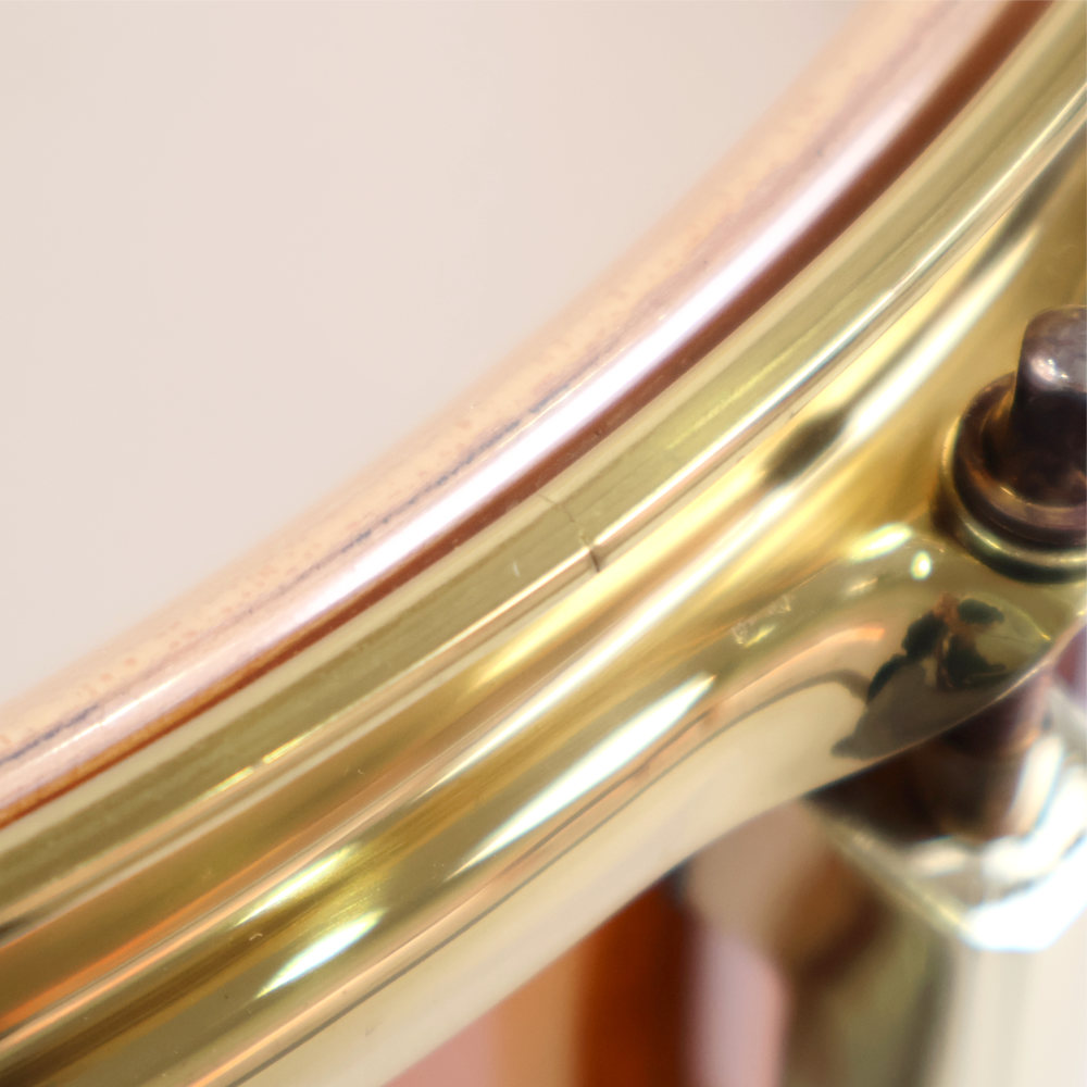 【中古】 スネアドラム パール Pearl Custom Classic ONE PIECE MAPLE SHELL 14x6.5 Made in Japan 詳細画像
