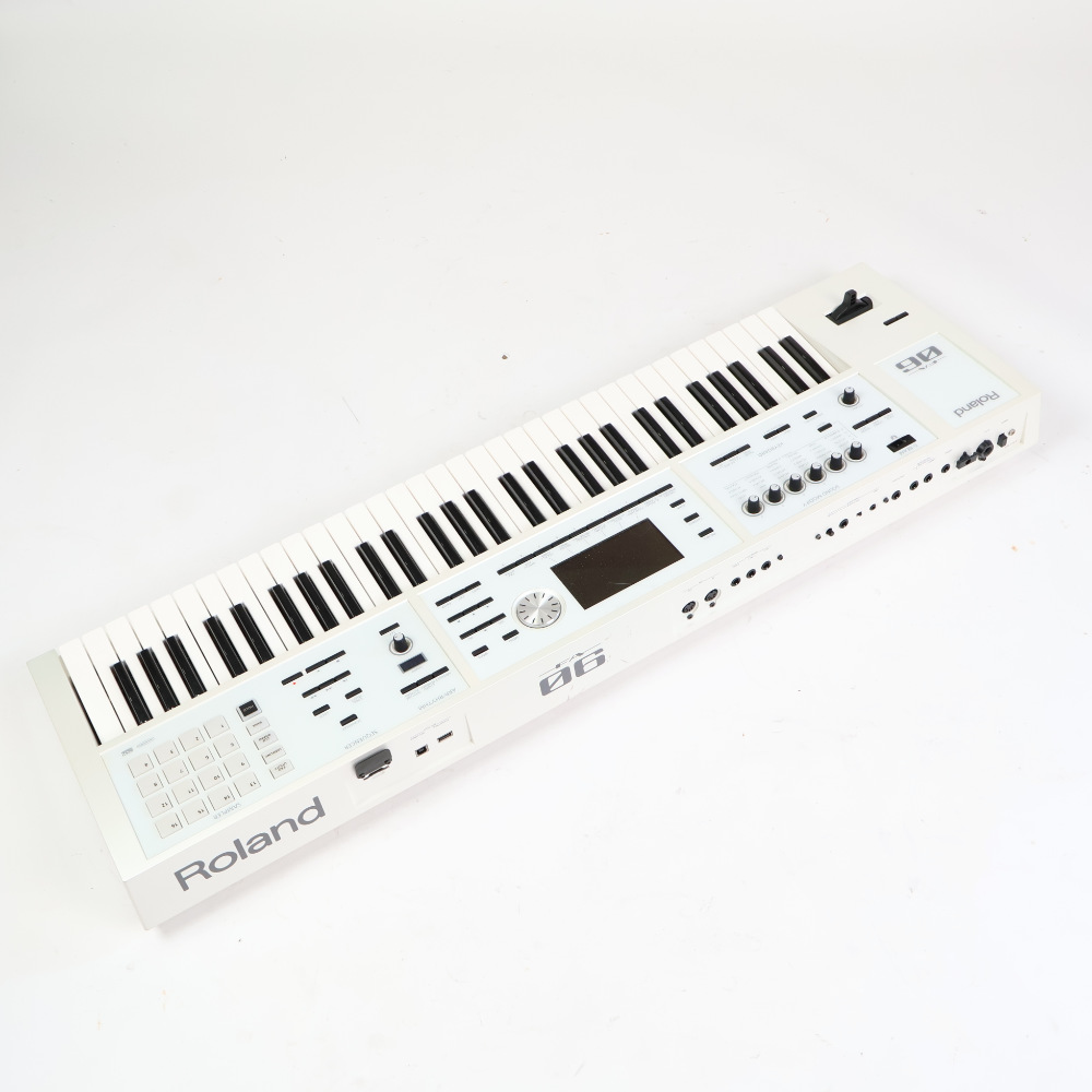 【中古】 ROLAND ローランド FA-06-SC Music Workstation シンセサイザー 限定ホワイトカラー 詳細画像