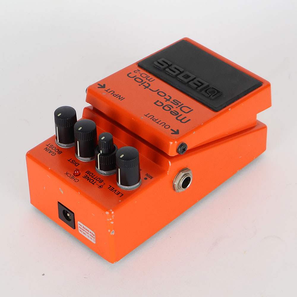 【中古】メガディストーション エフェクター BOSS MD-2 Mega Distortion ギターエフェクター ディストーション 全体