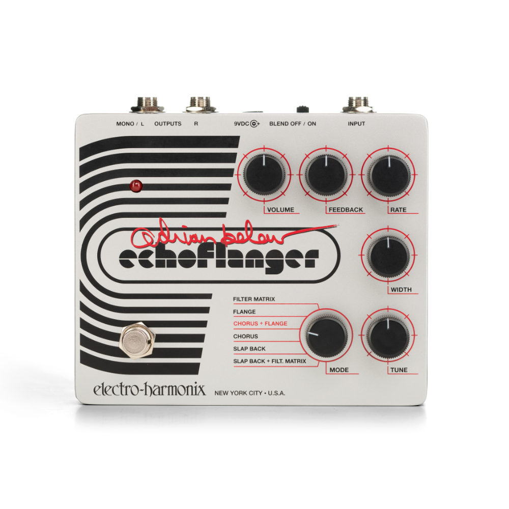 ELECTRO-HARMONIX ADRIAN BELEW ECHOFLANGER LIMITED EDITION エコー フランジャー エレクトロハーモニクス エイドリアン・ブリュー