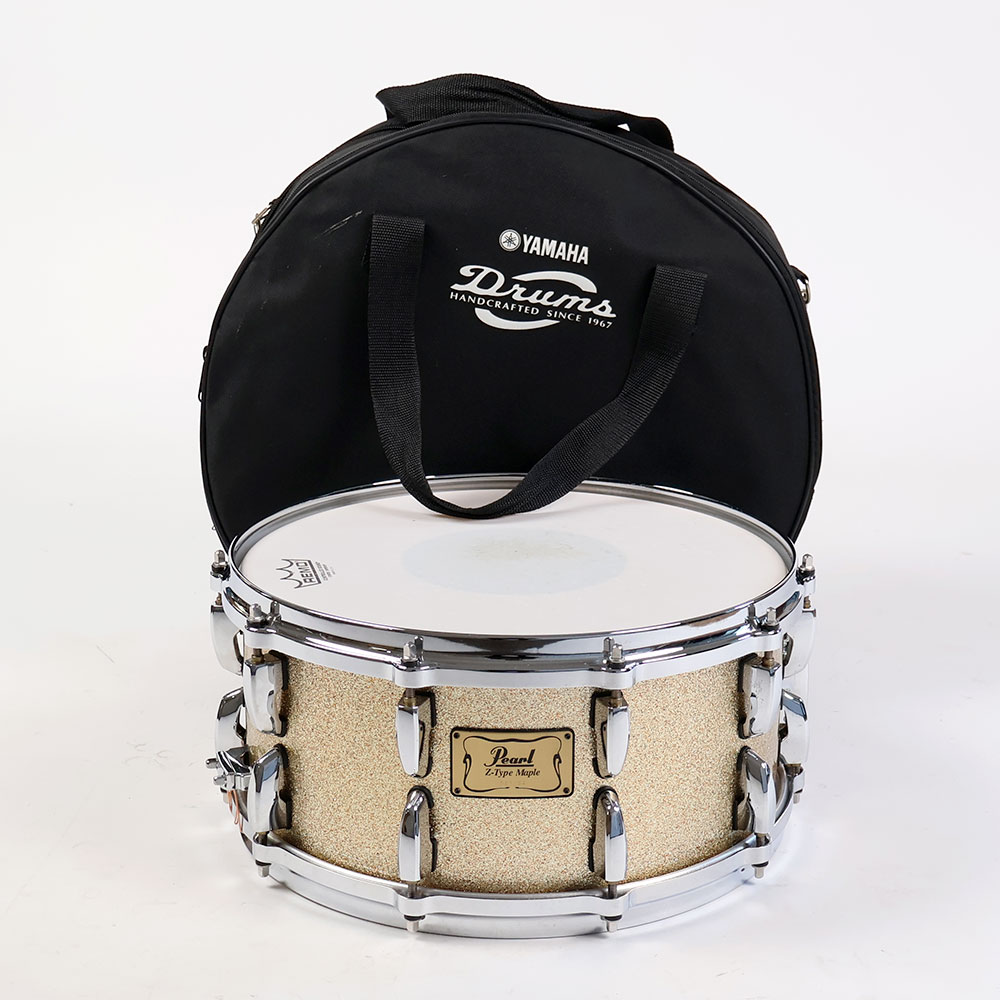 【中古】 スネアドラム パール Pearl Z-Type Maple 14x6.5 復刻モデル メイプルシェル
