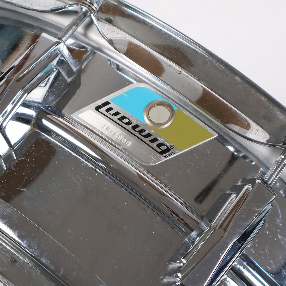 【中古】 スネアドラム ラディック Ludwig LM400 Supraphonic 14×5 1970年代 ヴィンテージ スネアドラム エンブレム