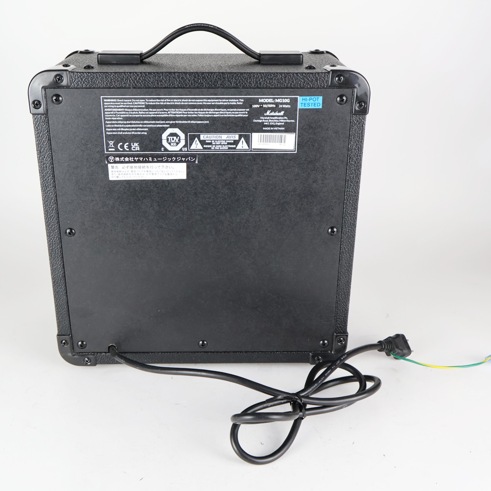 【中古】 MARSHALL MG10 小型ギターアンプ コンボ 背面