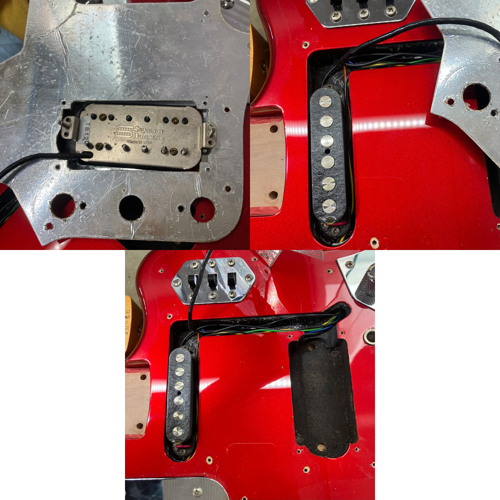 【中古】 エレキギター Fender Japan JG66-86 CAR Mod. 1999年-2002年頃製造 SEYMOUR DUNCAN製へピックアップ交換あり リアTB-12 フロントSSL-4 ピックアップ