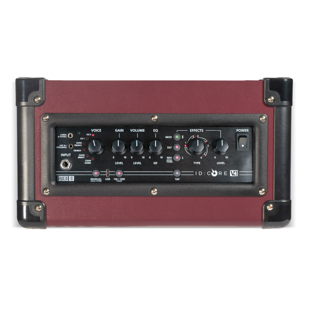 BLACKSTAR ID:Core V4 Stereo 10 OXBLOOD 小型ギターアンプ コンボ ブラックスター トップ画像