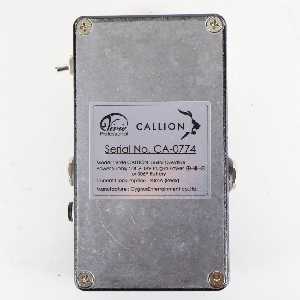 【中古】 オーバードライブ Vivie CALLION 底面