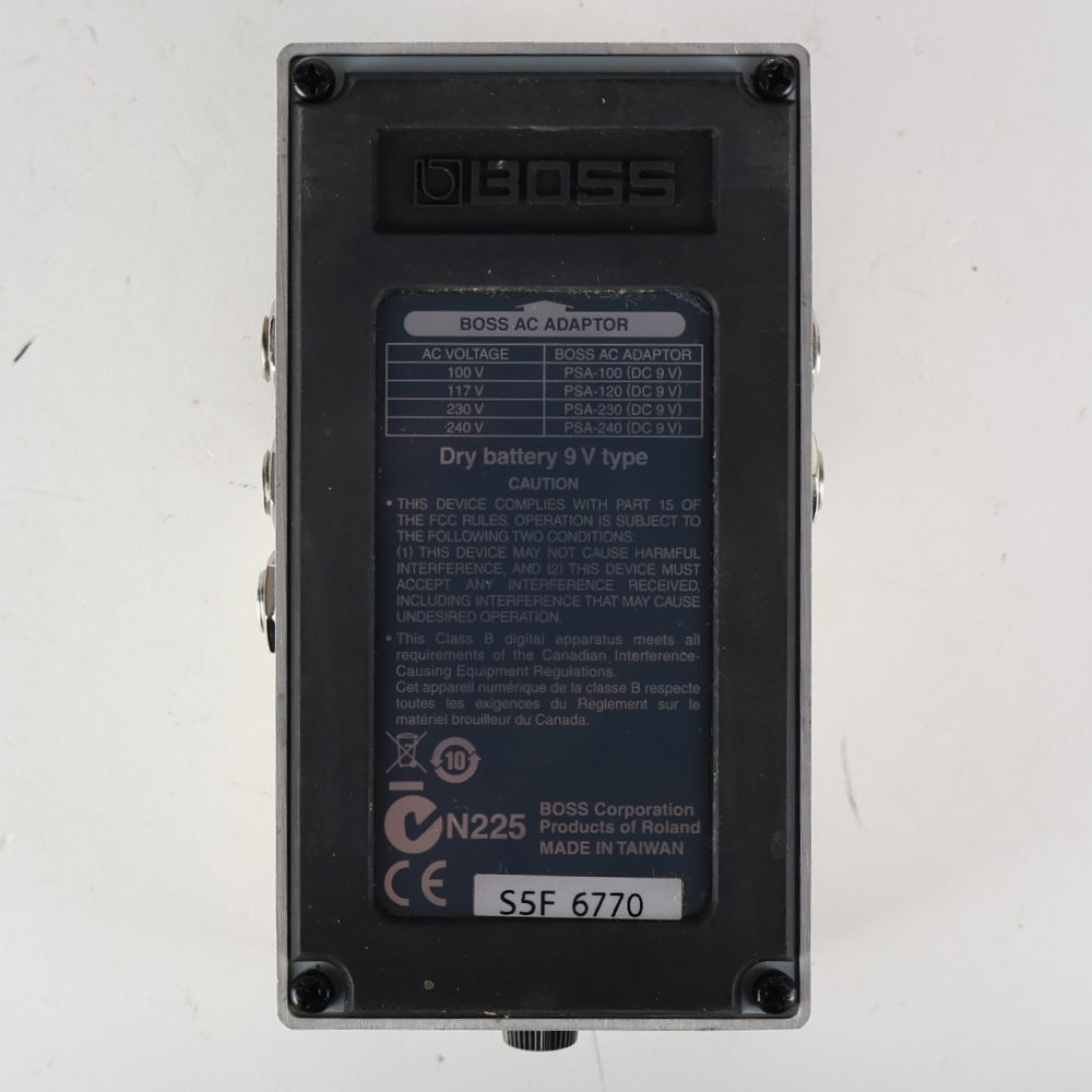 【中古】ディレイ エフェクター BOSS DD-7 Digital Delay ギターエフェクター デジタルディレイ 底面