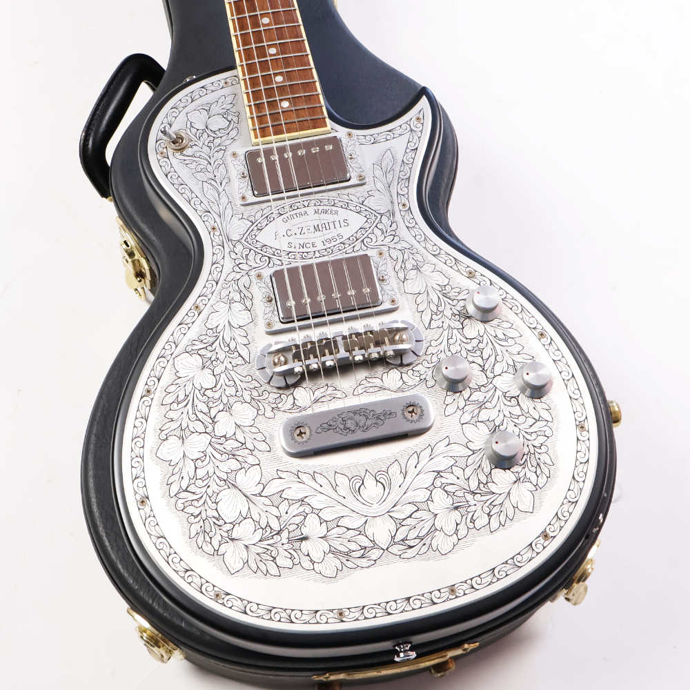 【中古】 エレキギター Zemaitis C22MF Metal Front Black Back 2016年製 カシミアシリーズ ゼマイティス メタルフロント ボディ画像