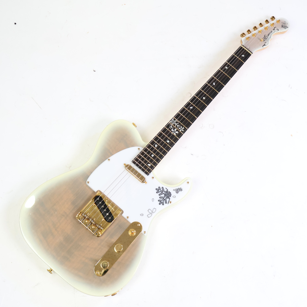 【中古】 エレキギター Momose MT2-FUYUZAKURA-SP18 SW-BS 2018年製 冬桜 12本限定生産 モモセ ディバイザー TLスタイル MADE IN JAPAN 日本製 詳細画像