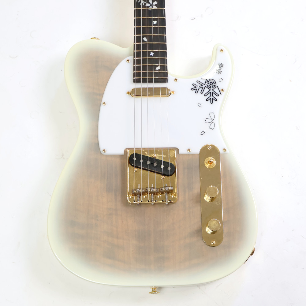【中古】 エレキギター Momose MT2-FUYUZAKURA-SP18 SW-BS 2018年製 冬桜 12本限定生産 モモセ ディバイザー TLスタイル MADE IN JAPAN 日本製 詳細画像