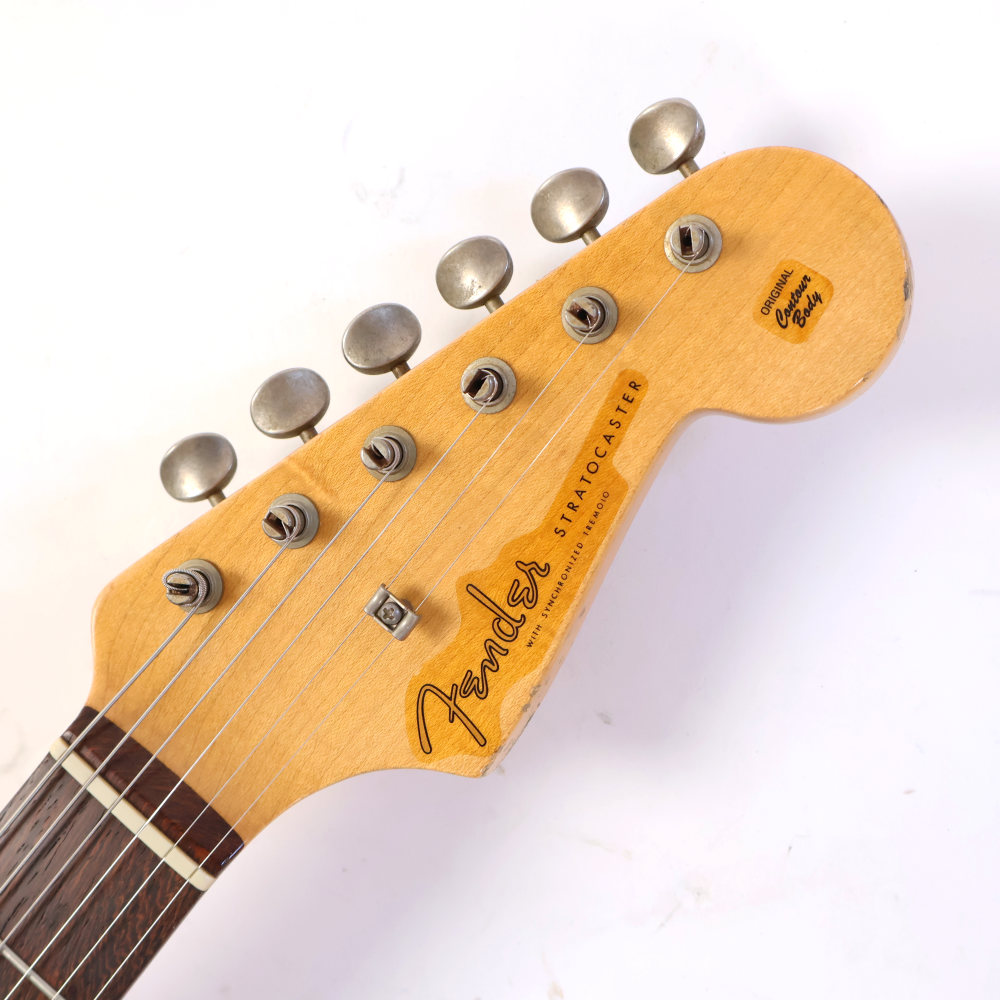 【中古】 エレキギター Fender Custom Shop 1960 Stratocaster Olympic White Relic 2007年製 フェンダー カスタムショップ ストラトキャスター レリック 詳細画像