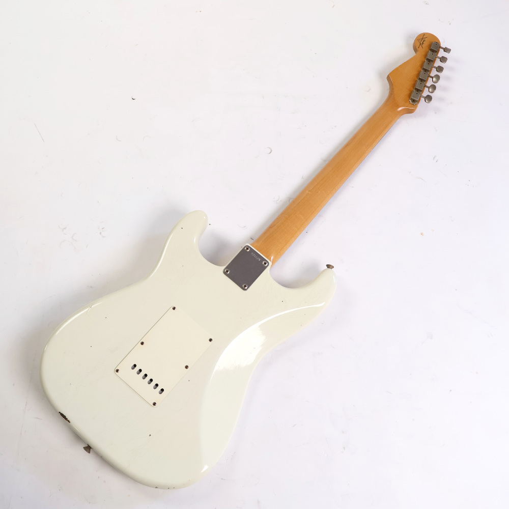 【中古】 エレキギター Fender Custom Shop 1960 Stratocaster Olympic White Relic 2007年製 フェンダー カスタムショップ ストラトキャスター レリック 詳細画像