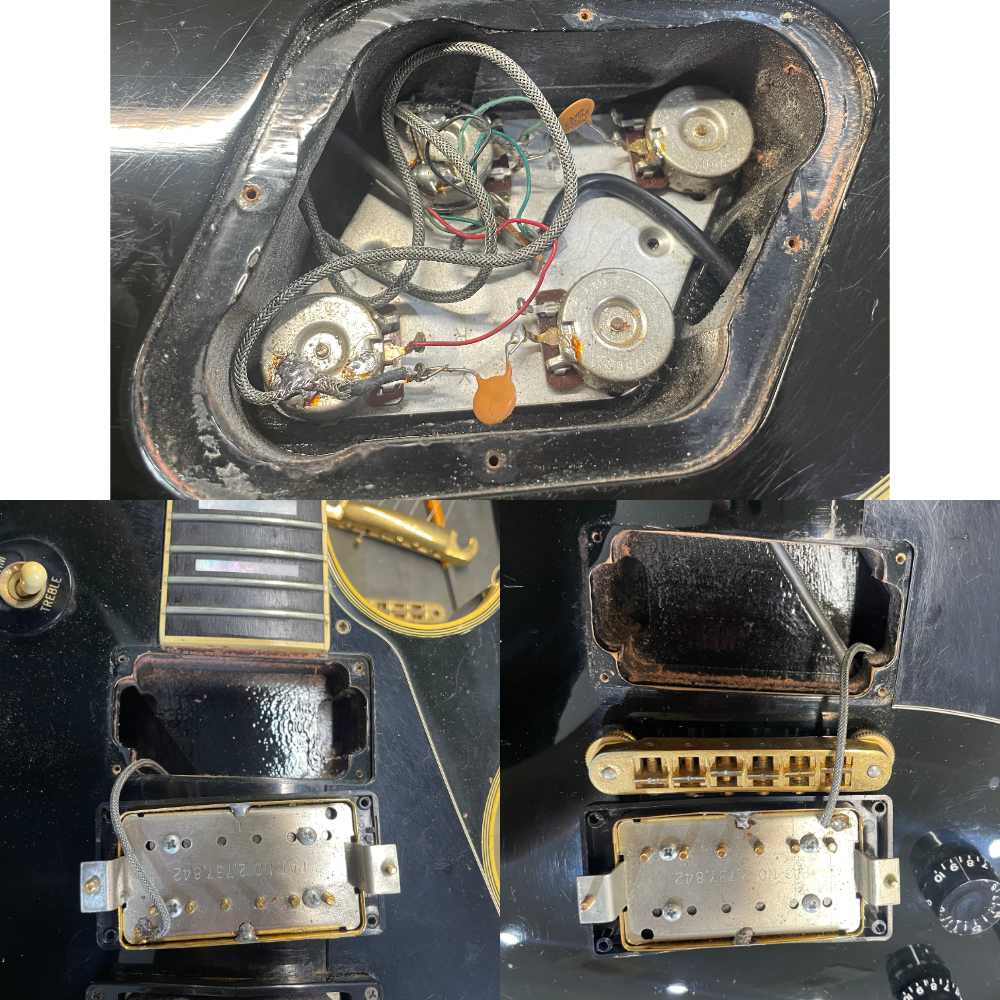 【中古】 エレキギター Gibson Les Paul Custom Ebony 1990年製 ギブソン レスポールカスタム ブラック 刻印ナンバードPAFピックアップ PU