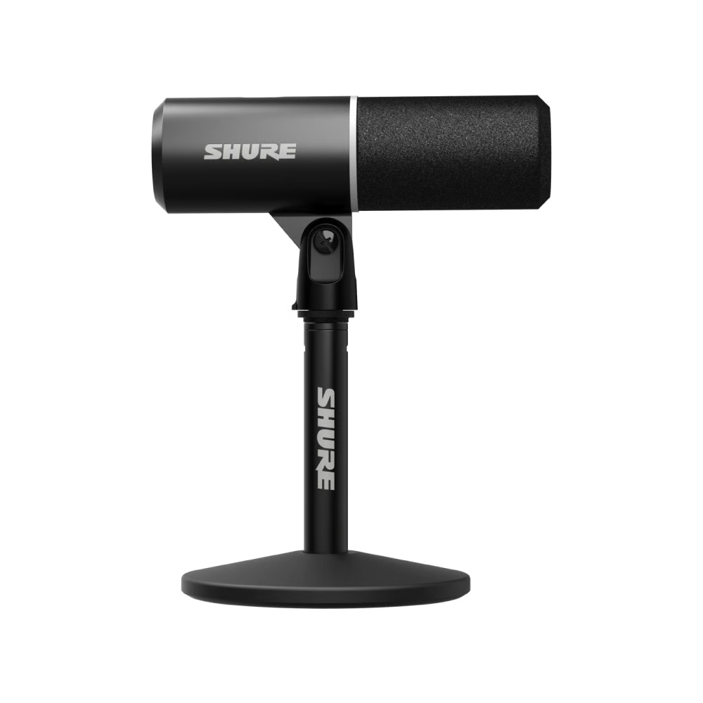 USBゲーミングマイクロホン SHURE MV6G2-K-J 第二世代 GEN2 シュアー マイク 側面