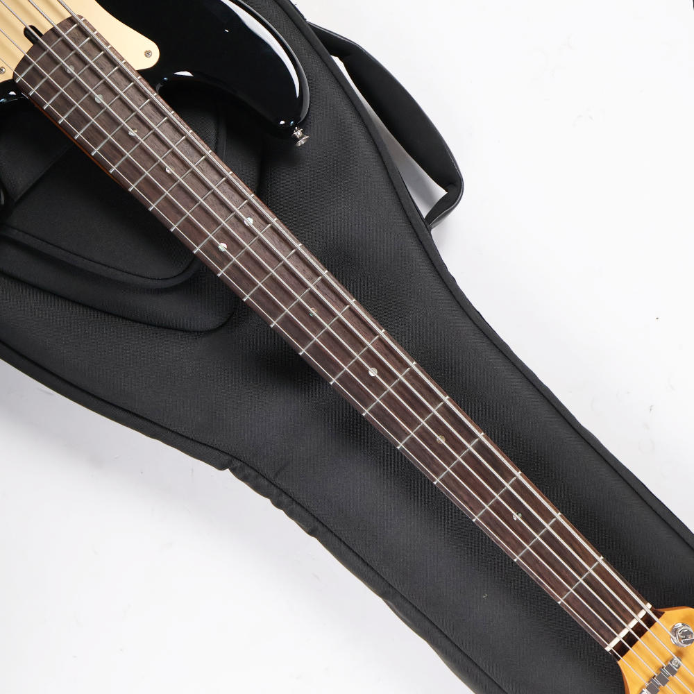 【中古】 Fender フェンダー Deluxe Jazz Bass V Kazuki Arai Edition Rosewood Fingerboard Black エレキベース King Gnu 新井和輝 シグネイチャーモデル ネック