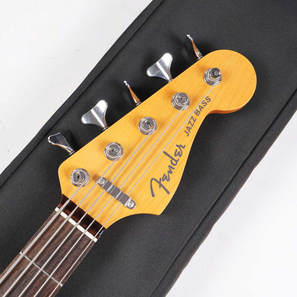 【中古】 Fender フェンダー Deluxe Jazz Bass V Kazuki Arai Edition Rosewood Fingerboard Black エレキベース King Gnu 新井和輝 シグネイチャーモデル ヘッド画像