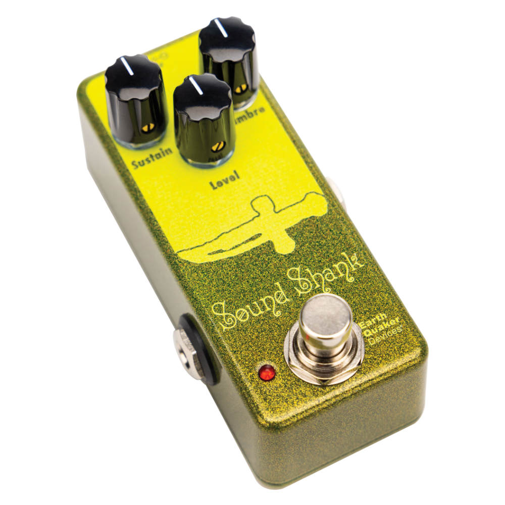 EarthQuaker Devices アースクエイカーデバイセス EQD Sound Shank Jr ゲルマニウムファズ ギターエフェクター 本体画像 斜め 2
