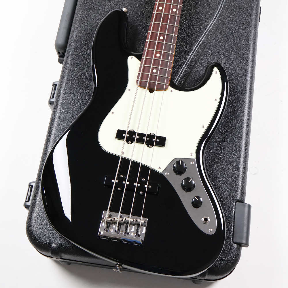 【中古】 エレキベース Fender American Professional II Jazz Bass Rosewood Fingerboard Black 2024年製 フェンダー ボディ画像