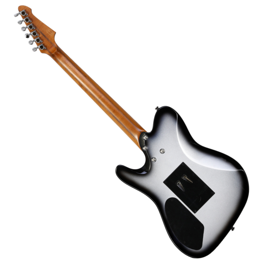 Balaguer Guitars バラゲールギターズ Thicket TM Gloss Metallic Silverburst トラヴィス・ミゲル シグネチャーモデル エレキギター バック画像
