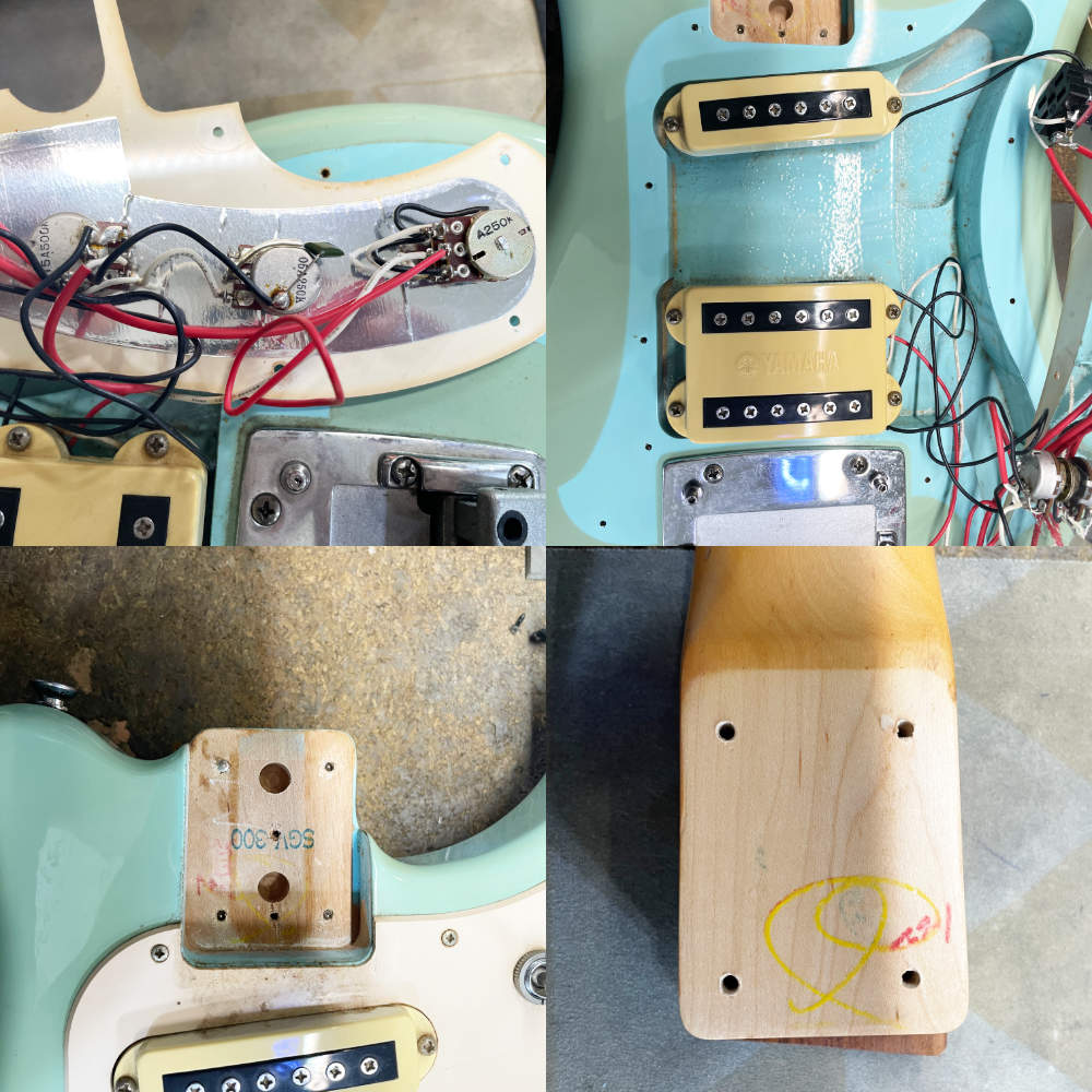【中古】 YAMAHA ヤマハ SGV-300 SOB エレキギター 内部