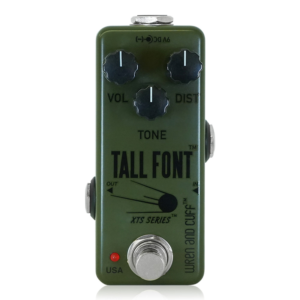 Wren and Cuff レナンドカフ XTS Tall Font Russian ファズ ギターエフェクター